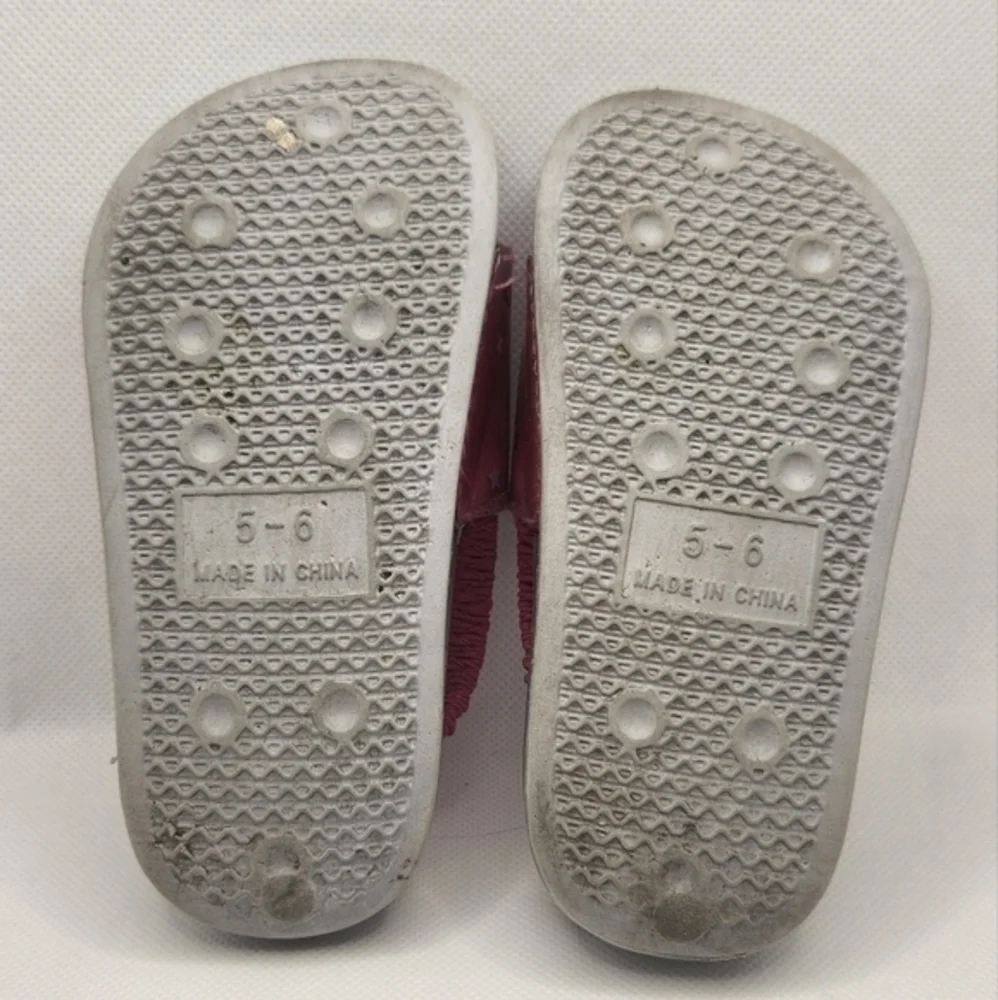 Unicorn Girls Sandals Pink‎ Size 5-6